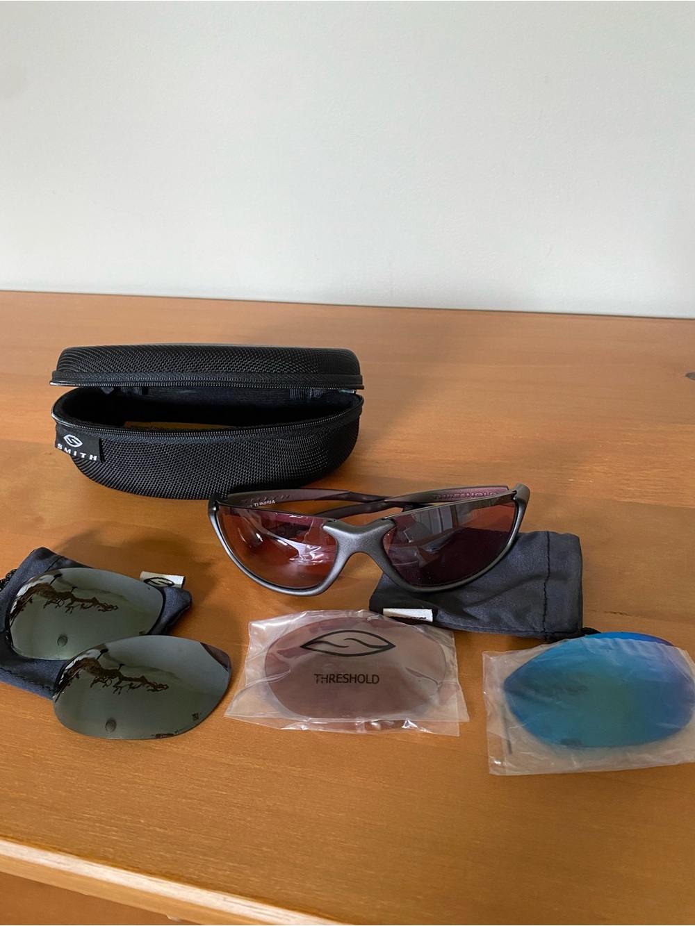 Smith Optics Men’s Wrap Sunglasses and Lenses